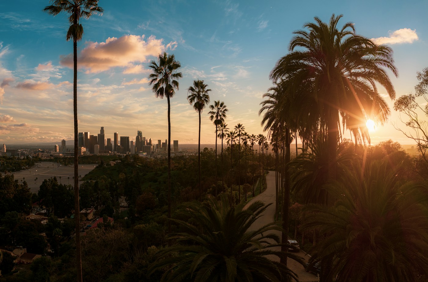 Downtown Los Angeles skyline